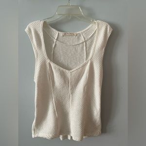 Free people cropped knit tank